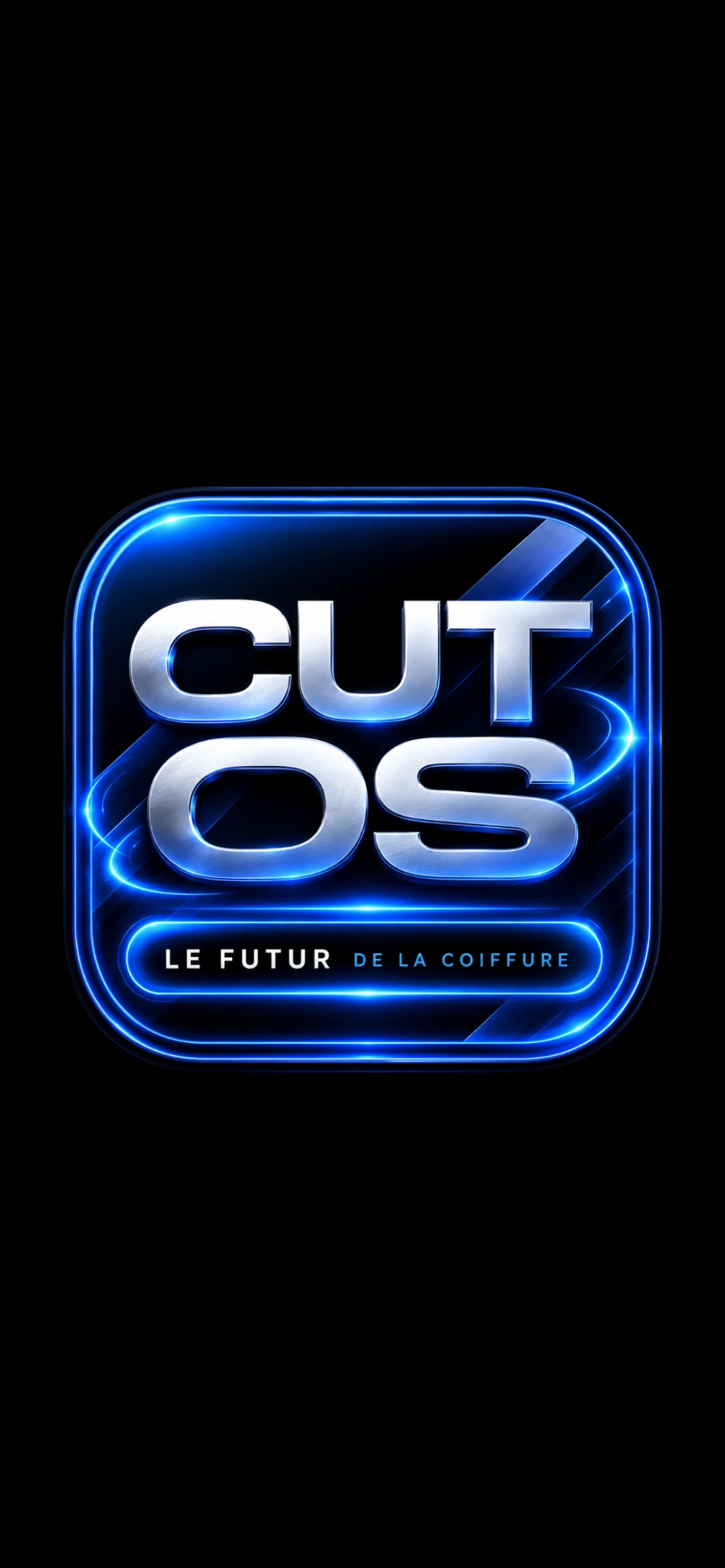 Logo CUT OS — Le futur de la coiffure